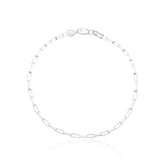 Pulsera de plata para hombre con eslabones cuadrados Cartier, 20 cm - Para hombre